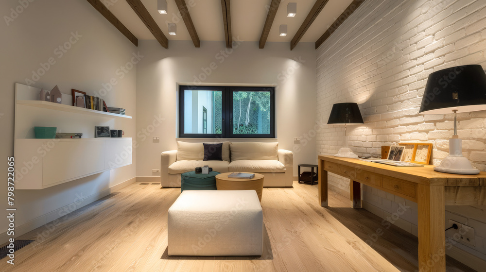 Elegant modern interiors design with space for text. Elegant modern interiors design with space for text.