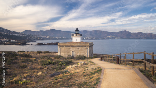 S'Arenella Lighthouse in Catalonia