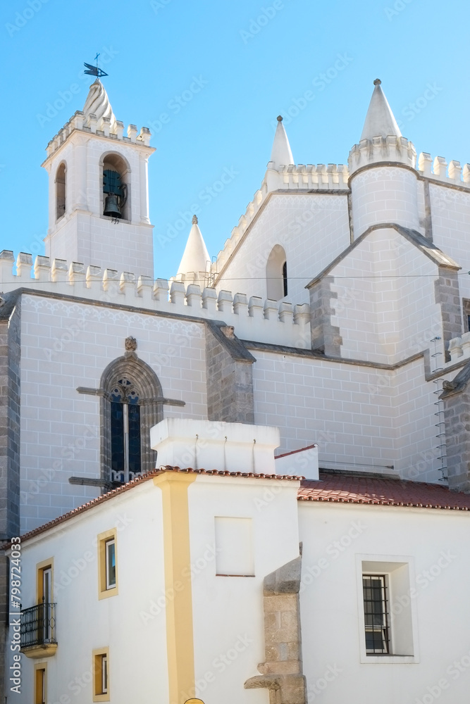 Evora, Portugal. Europe. Old church. Evora, Portugal. Europe. Old church.