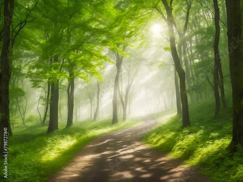 path in the forest