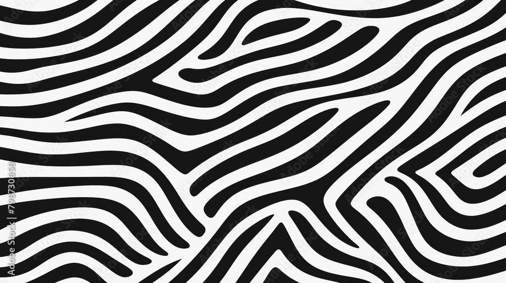 Black and white zebra stripes. Black and white zebra stripes.