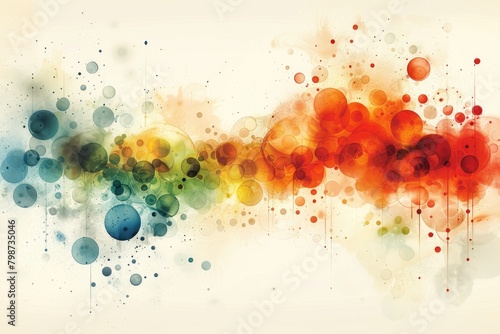 Abstract circles colorful background wallpaper design images