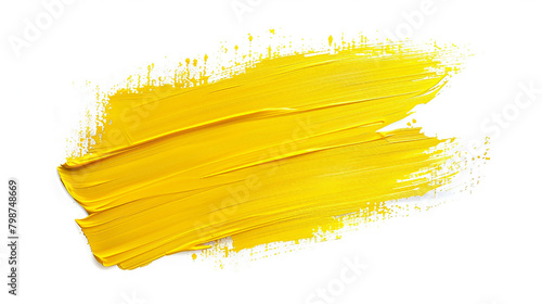 yellow paint splashes