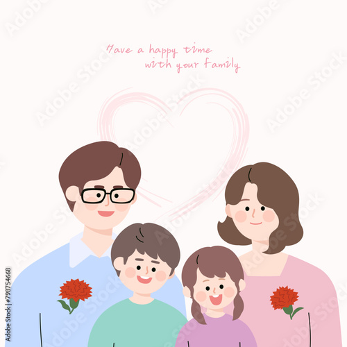 Have a happy time with your family