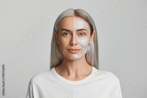Anti-wrinkle eye exploration in age stages utilizing anti wrinkle strategies for life stage portraits amid aging splits and aging cosmetics diversity. photo