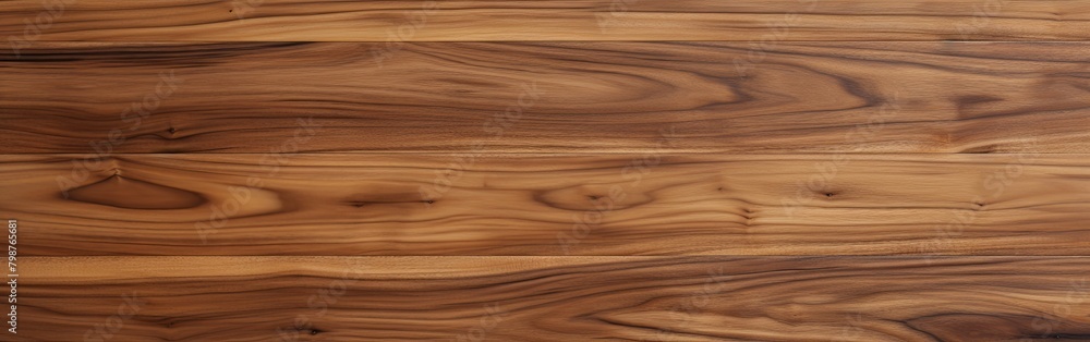 Uninterrupted Grain of Super Long Walnut Wood Planks Uninterrupted Grain of Super Long Walnut Wood Planks