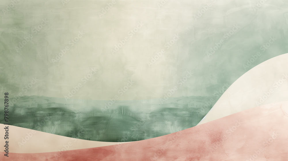 Sage green and dusty rose, abstract background, styled for soft contrast and a nostalgic ambiance