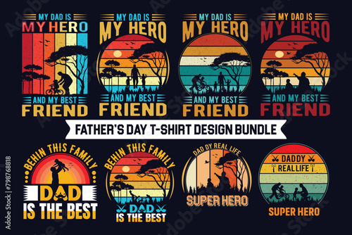 FATHER’S DAY T-SHIRT DESIGN BUNDLE