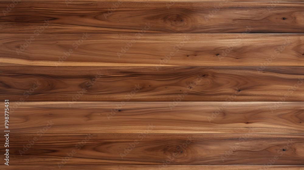 Uninterrupted Grain of Super Long Walnut Wood Planks Uninterrupted Grain of Super Long Walnut Wood Planks