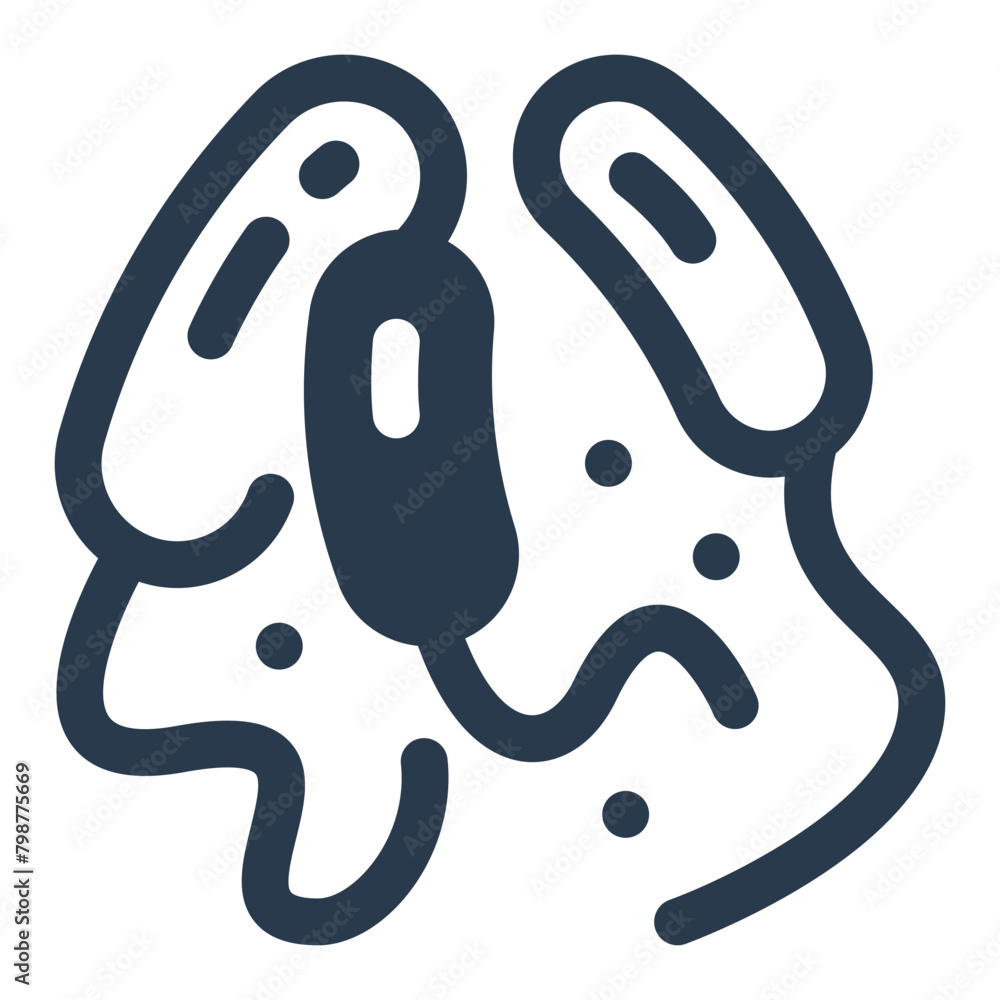 Obraz premium How Protozoa Interact with Bacteria