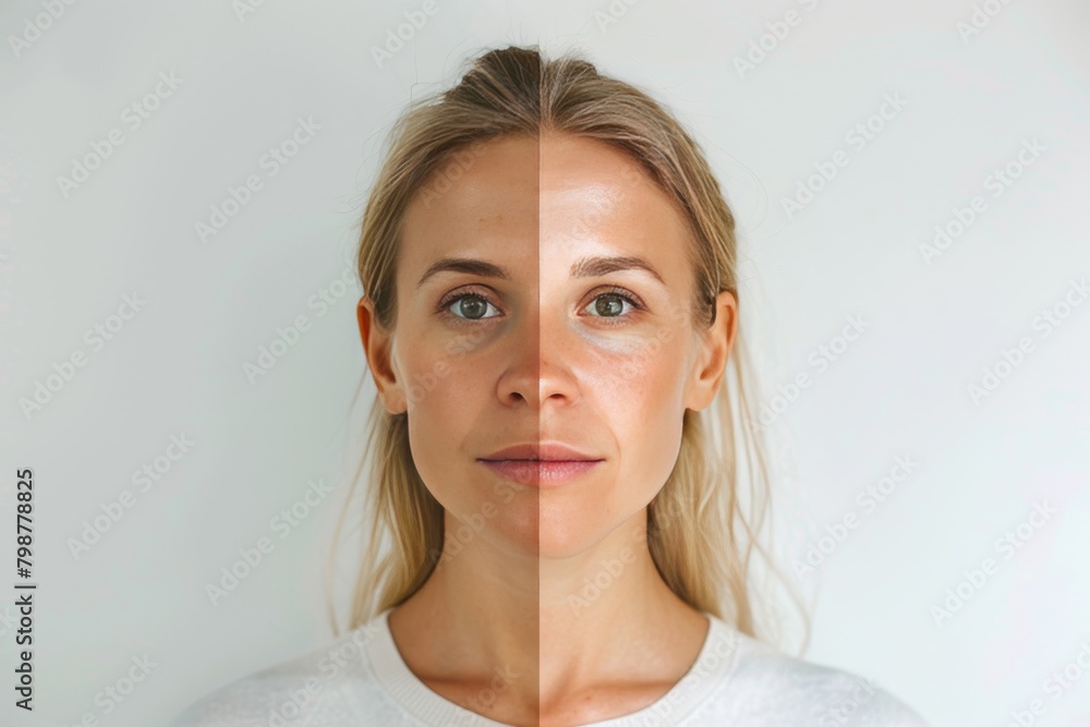 Generational dry skin tips in anti-wrinkle eye care highlight life stage management and split screen aging contrasts. Generational dry skin tips in anti-wrinkle eye care highlight life stage management and split screen aging contrasts.