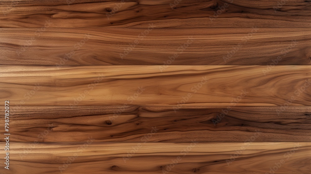 Uninterrupted Grain of Super Long Walnut Wood Planks Uninterrupted Grain of Super Long Walnut Wood Planks