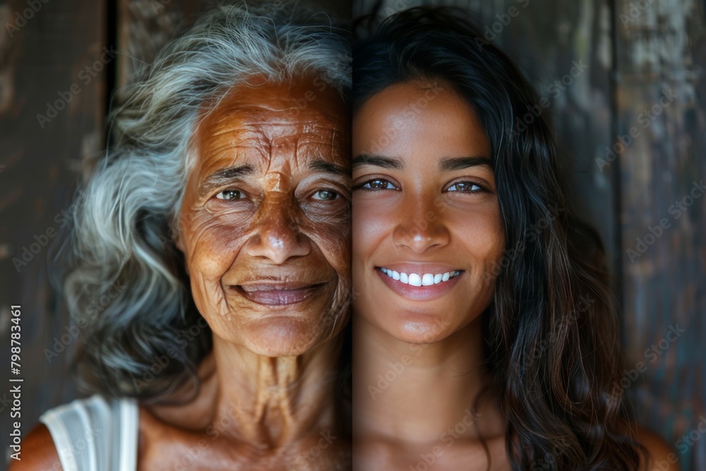 Comparison of aging care in cognitive health integrates beauty secrets in aging halves, focusing on division and mental vitality. Comparison of aging care in cognitive health integrates beauty secrets in aging halves, focusing on division and mental vitality.