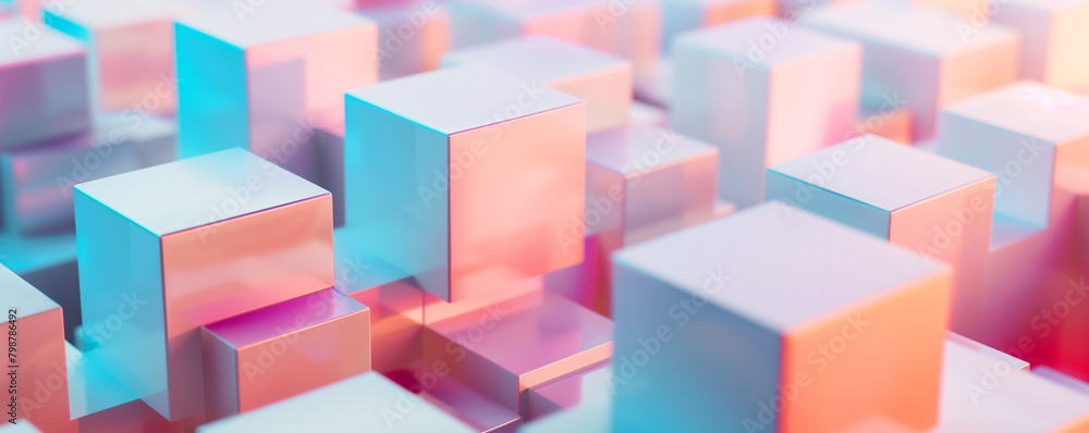 Technological Business Banner Background: Global Connectivity and Big Data Through the Lens of Digital Technology and Internet of Things (IoT). Geometric colours and futuristic style. Technological Business Banner Background: Global Connectivity and Big Data Through the Lens of Digital Technology and Internet of Things (IoT). Geometric colours and futuristic style.
