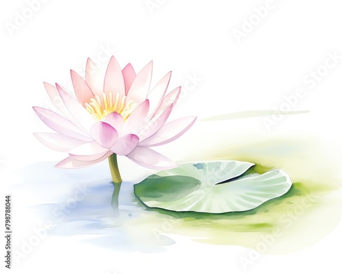 water lily  blooming water lily