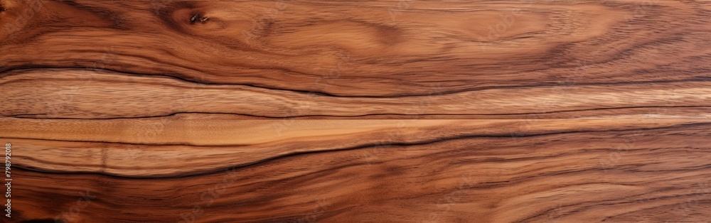 Uninterrupted Grain of Super Long Walnut Wood Planks Uninterrupted Grain of Super Long Walnut Wood Planks