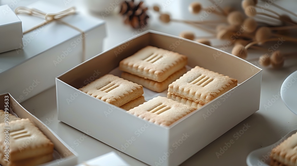 Inviting Presentation of Premium Biscuit Box Inviting Presentation of Premium Biscuit Box