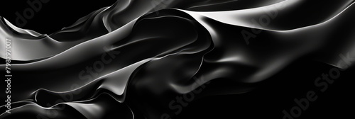 abstract forms with dark gradients and graininess.