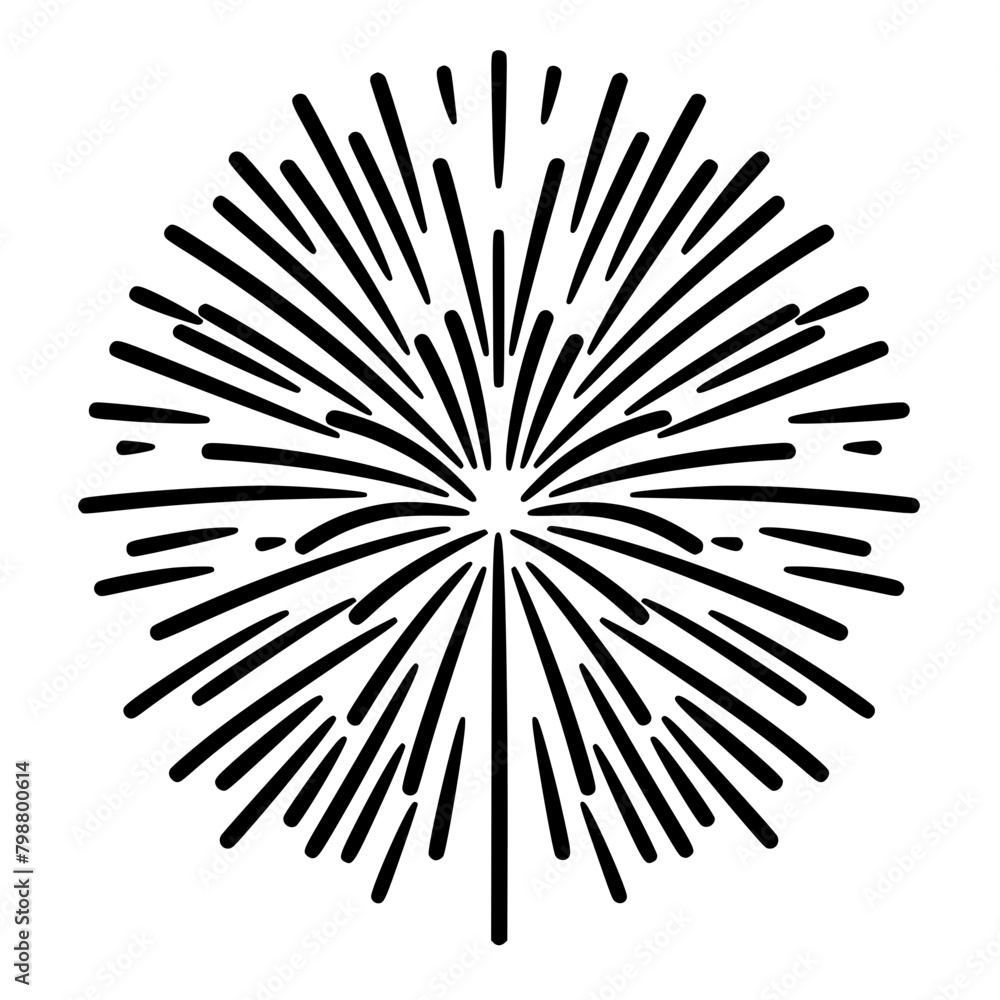 Obraz premium Firework icon, celebration icon, spark icon, party icon, anniversary icon, birthday icon, carnival icon, celebrate icon, festival icon, Christmas icon, event icon, explosion icon, sparkle icon, 