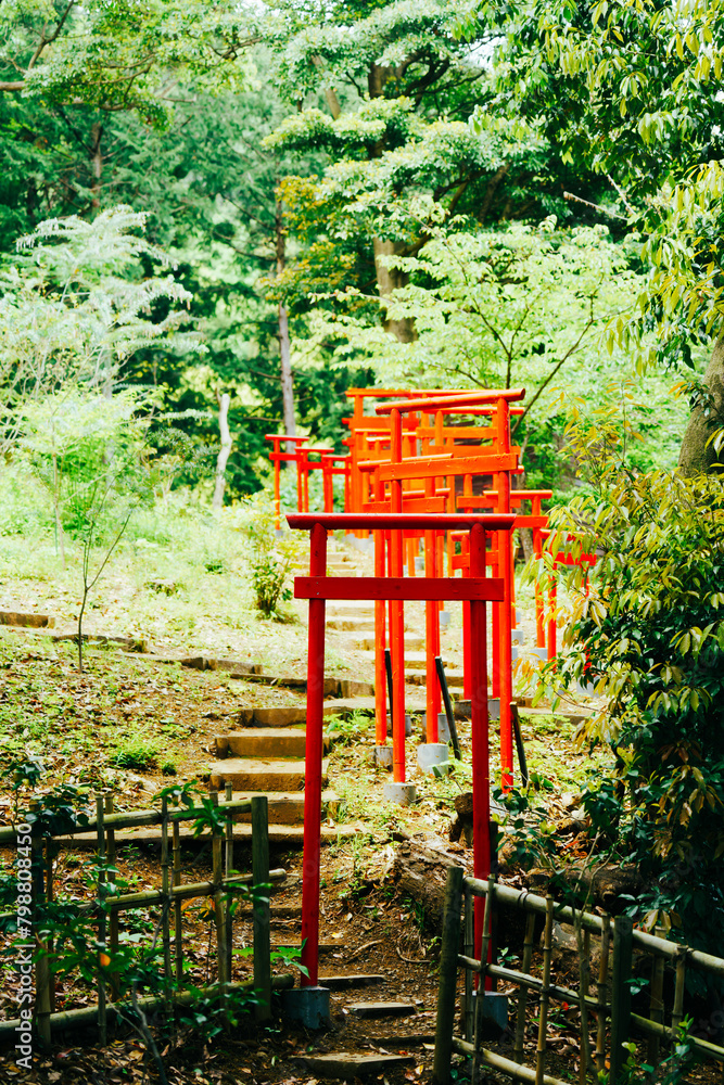 熱海の山の上の神社 熱海の山の上の神社