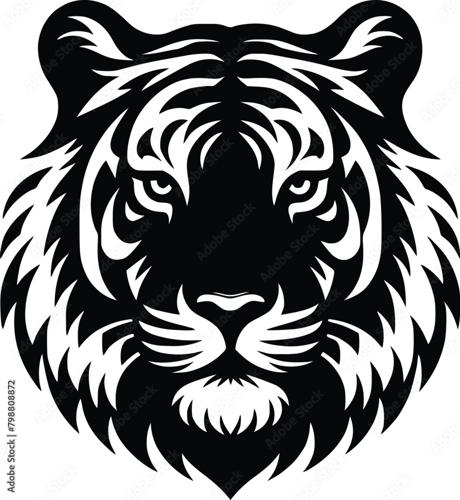 tiger silhouette