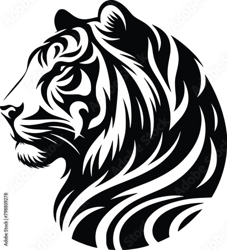 tiger silhouette