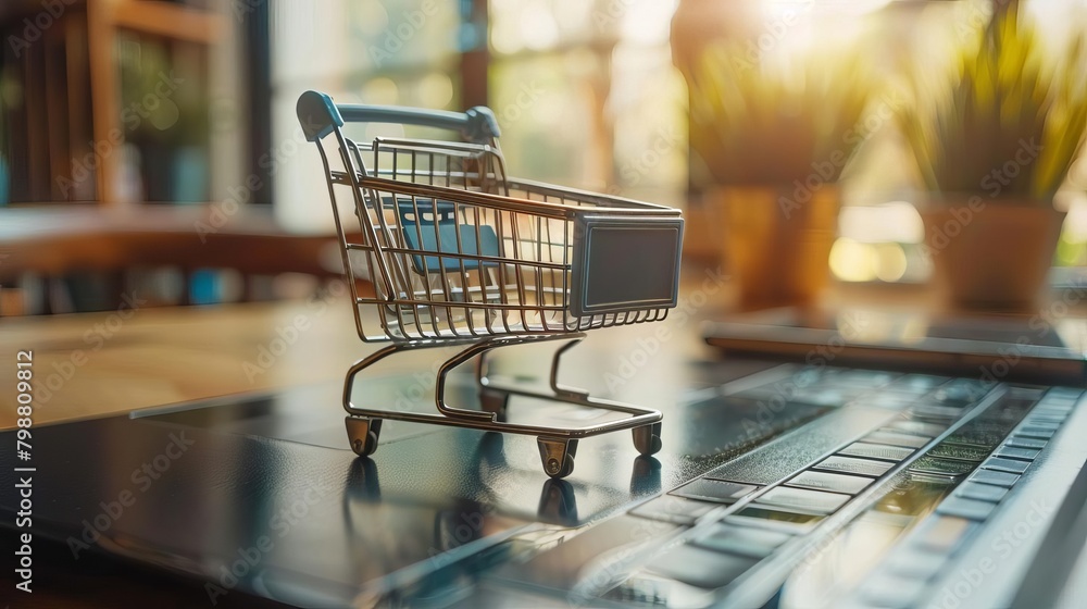 Detailed view of an ecommerce website interface showing a user friendly shopping cart and streamlined payment process, ideal for digital marketing and tech solutions Detailed view of an ecommerce website interface showing a user friendly shopping cart and streamlined payment process, ideal for digital marketing and tech solutions