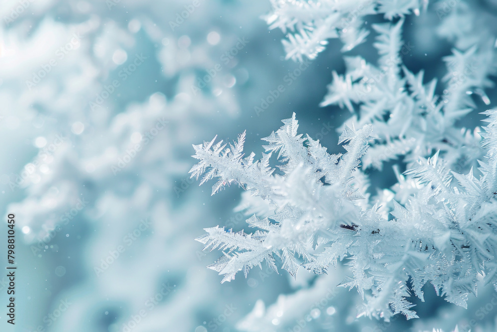 Textured intricate frost patterns and icy formations, offer a chilly and wintery backdrop, perfect for conveying coziness and seasonal charm in holiday-themed branding. Textured intricate frost patterns and icy formations, offer a chilly and wintery backdrop, perfect for conveying coziness and seasonal charm in holiday-themed branding.