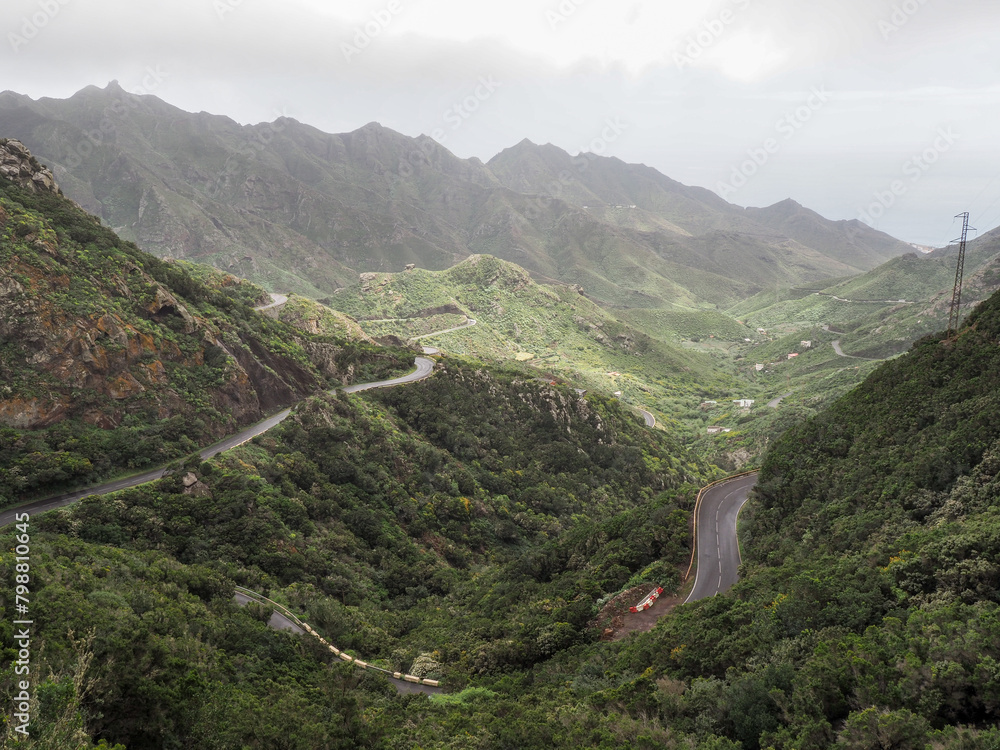 Fototapeta premium Mirador El Balaidero with panorama of the island