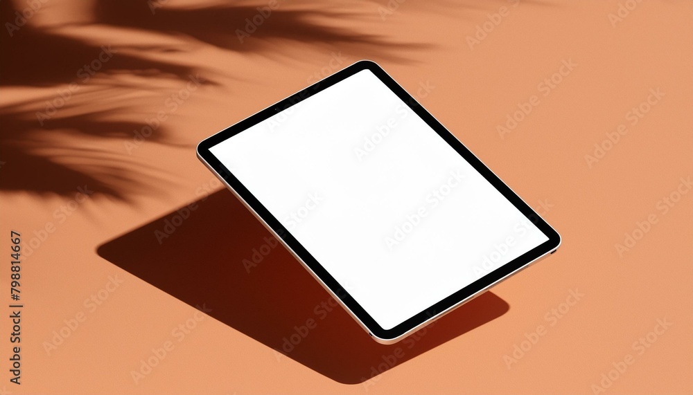 Tablet Mockup for Application Presentation, Web Design or User Interface Design - Template for Representation and Presentation of Design Tablet Mockup for Application Presentation, Web Design or User Interface Design - Template for Representation and Presentation of Design