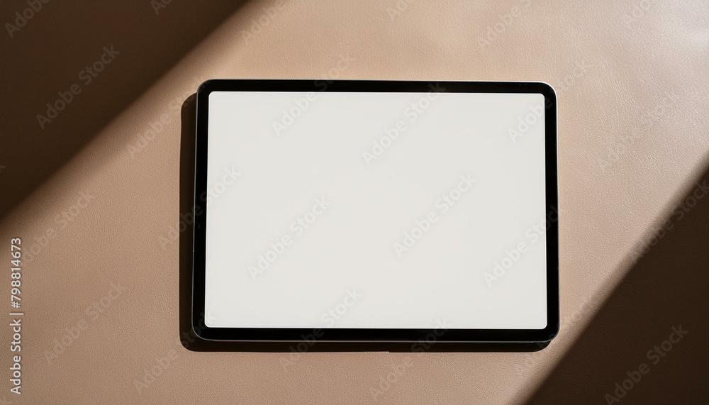 Tablet Mockup for Application Presentation, Web Design or User Interface Design - Template for Representation and Presentation of Design Tablet Mockup for Application Presentation, Web Design or User Interface Design - Template for Representation and Presentation of Design