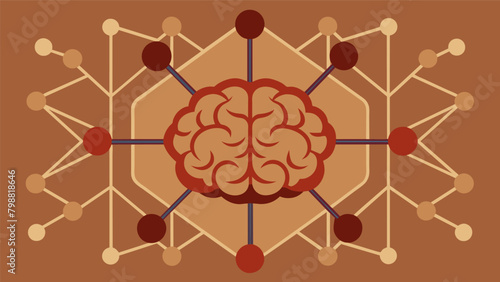 A tapestry of earthy tones and textures portraying the intricate and complex neural connections that form in the brain during learning and growth..