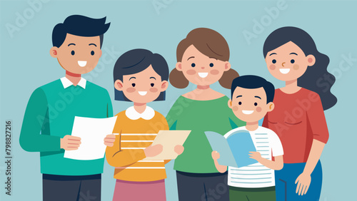 A group of siblings reading their parents will together emphasizing the importance of open communication and clear instructions in estate