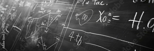 "Math and Science Illustrated on the Blackboard" 