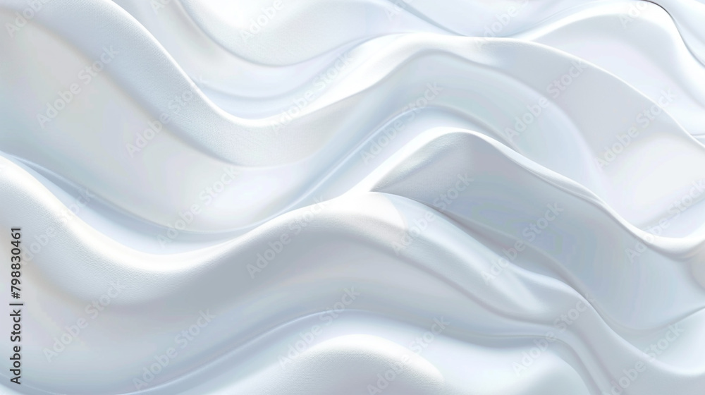 Elegant and High-Resolution Pearlescent White Minimal Wave Vector Design.