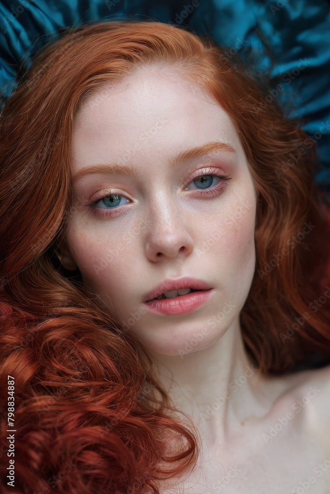 Naklejka premium portrait of a woman