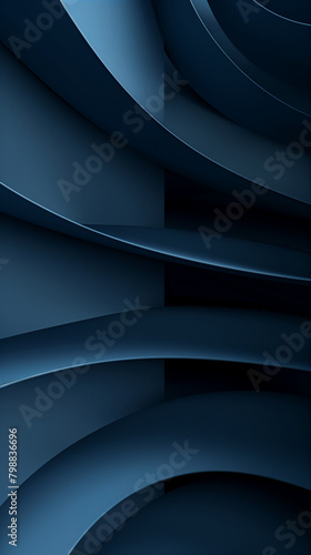 Dark blue background vector overlap layer on dark space for background design