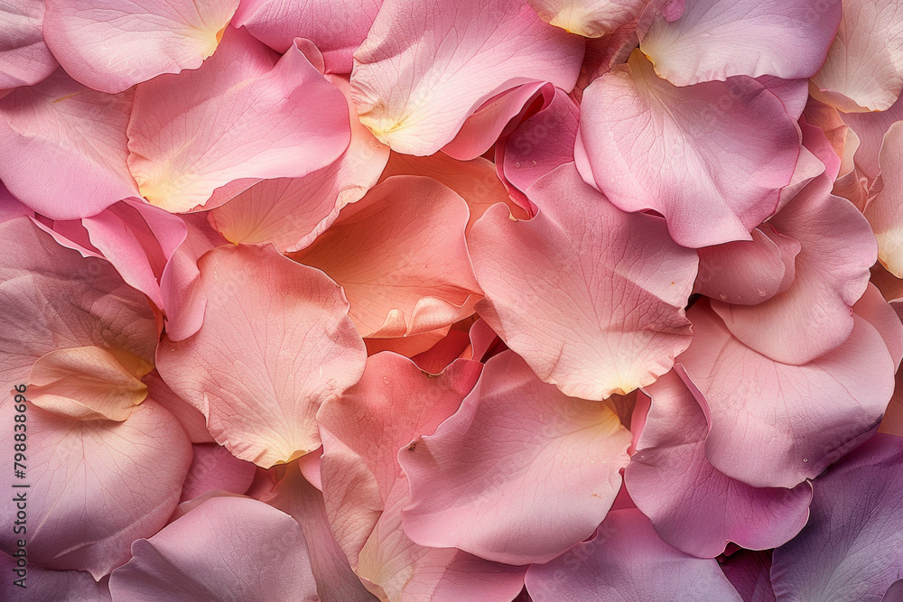 Delicate texture of rose petals, showcasing their softness and pastel hues. rose petal textures offer a romantic and ethereal backdrop Delicate texture of rose petals, showcasing their softness and pastel hues. rose petal textures offer a romantic and ethereal backdrop
