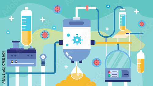 The air is filtered by an advanced system removing any potential pathogens and ensuring a sterile environment for the hightech medical procedures to.