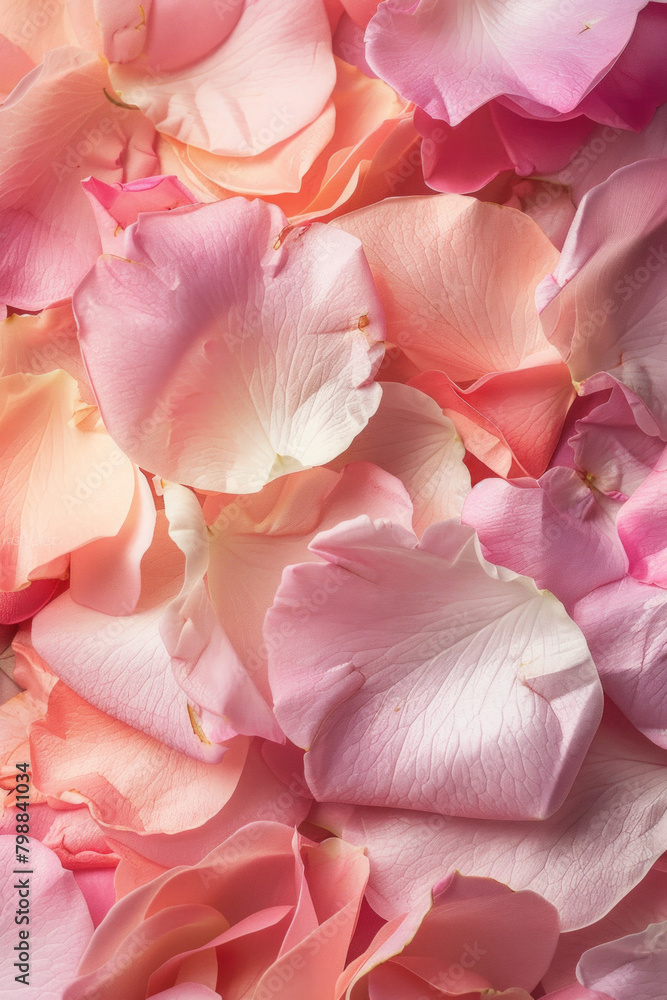 Delicate texture of rose petals, showcasing their softness and pastel hues. rose petal textures offer a romantic and ethereal backdrop Delicate texture of rose petals, showcasing their softness and pastel hues. rose petal textures offer a romantic and ethereal backdrop