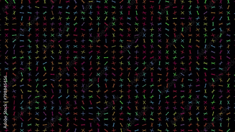 abstract rotating and turning colorful cross symbols, concepts, ideas, 4k, transparent background with alpha channel abstract rotating and turning colorful cross symbols, concepts, ideas, 4k, transparent background with alpha channel