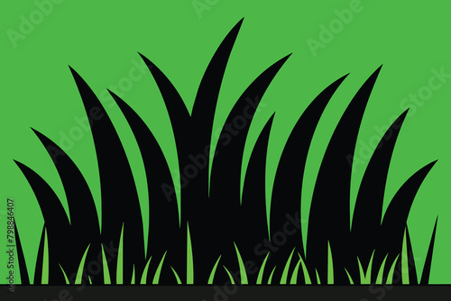 Fototapeta Naklejka Na Ścianę i Meble -  Beautiful grass vector design