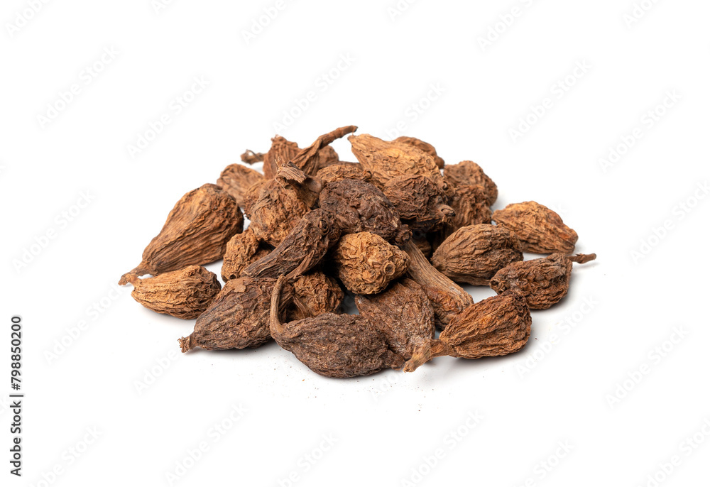Black Cardamom Seeds Isolated, Brown Cardamon, Dry Kardamon Fruits, Cardamum Spice, Cardamomum Black Cardamom Seeds Isolated, Brown Cardamon, Dry Kardamon Fruits, Cardamum Spice, Cardamomum