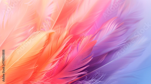 Beautiful abstract pale feathers background.