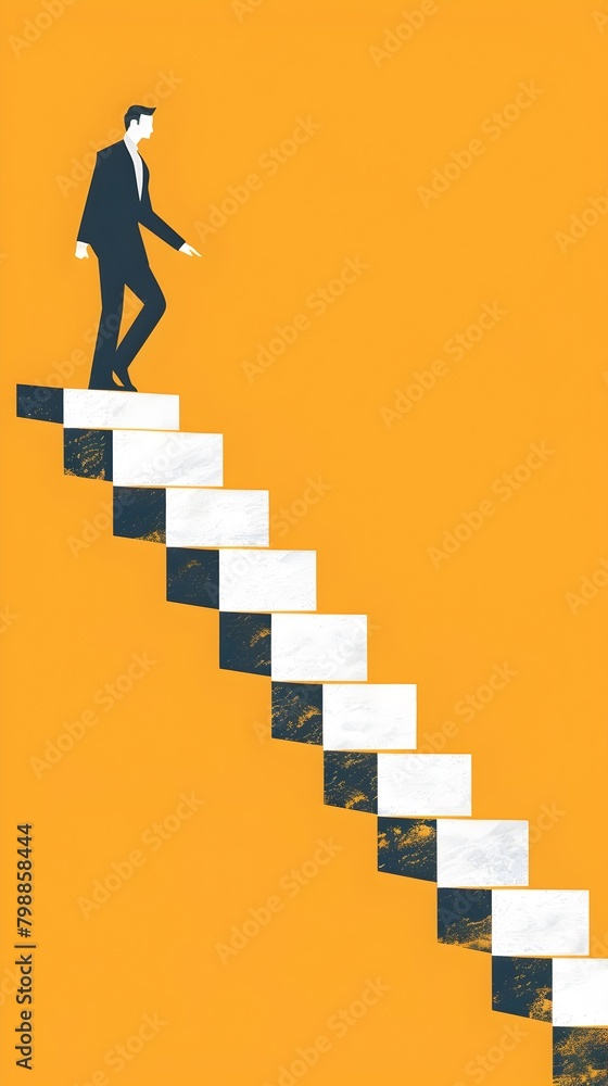 Continuous Improvement:Staircase Symbolizing Incremental Steps Toward Higher Efficiency and Success Continuous Improvement:Staircase Symbolizing Incremental Steps Toward Higher Efficiency and Success