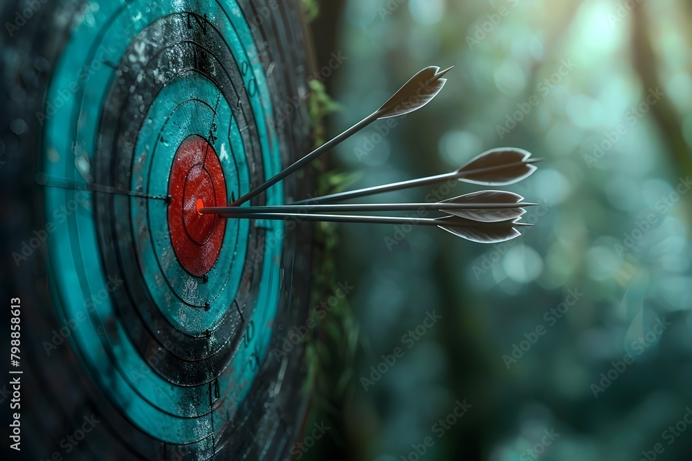 Archery Symbolism for Capturing Market Share and Business Success Archery Symbolism for Capturing Market Share and Business Success