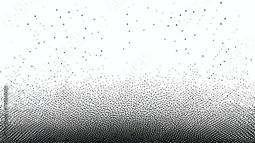 Futuristic abstract horizontal semitone background
