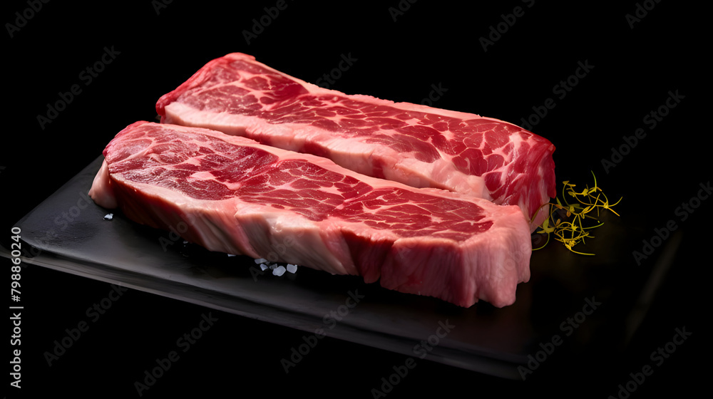 Fototapeta premium raw beef steak