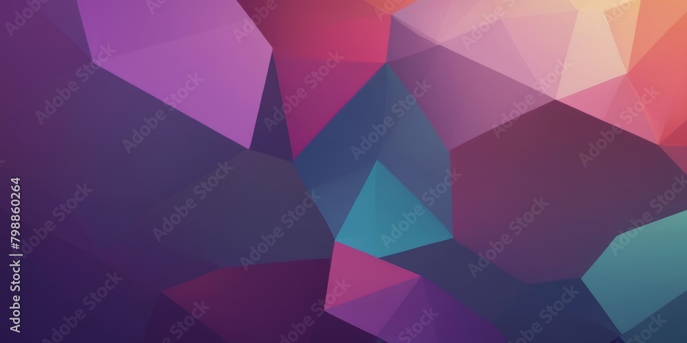 Fototapeta premium Geometry polygonal backgound