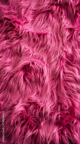 Hot pink fur, textured background